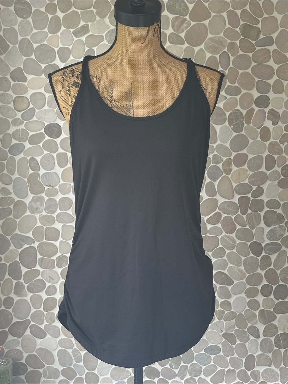 CALIA by Carrie Underwood Black Scoop Neck Tank